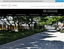 Tablet Screenshot of esmeralda.edu.mx